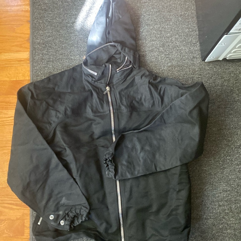 Rick Owens Ru18s5794-fj black jacket size 40